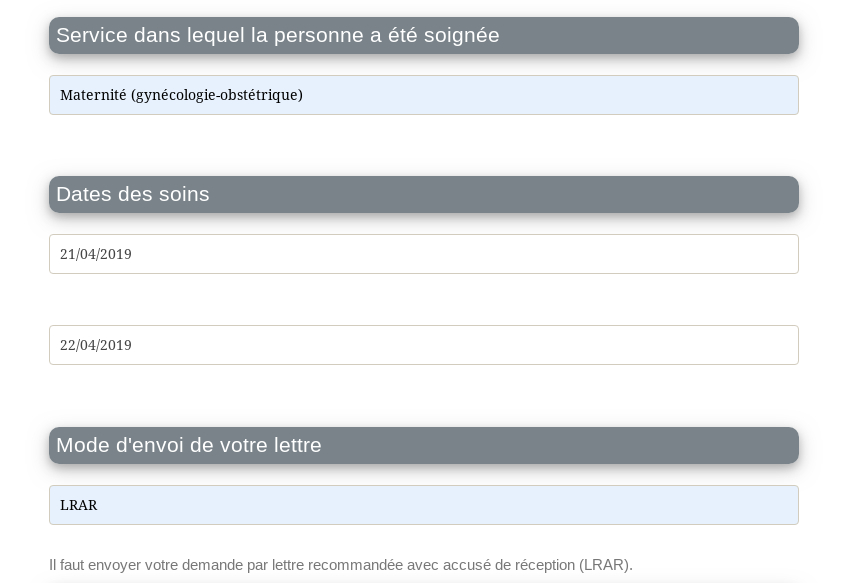demande du dossier médical : comment faire ?