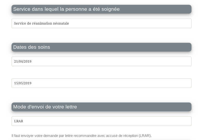 demande du dossier médical : comment faire ?